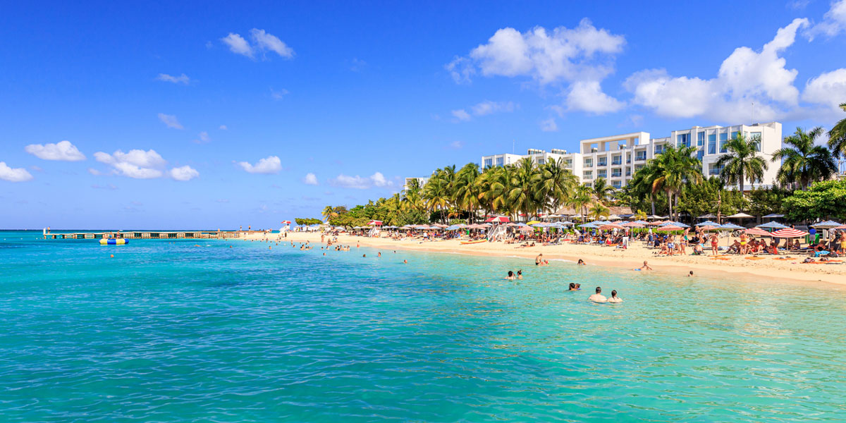 Beach in Jamaica